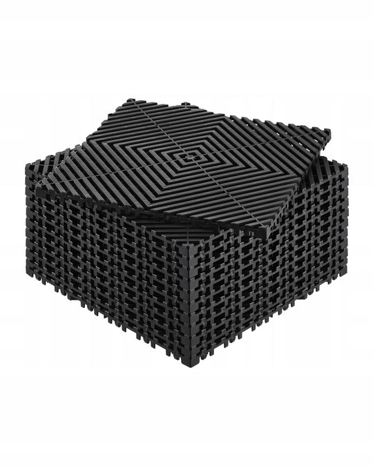 VEVOR DRAINAGE MAT 31X31 CM 12 PCS MODULAR PROFESSIONAL SYSTEM