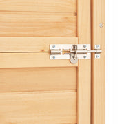 VEVOR GARDEN SHED 710X455X1600MM WOODEN GARDEN CABINET ROBUST