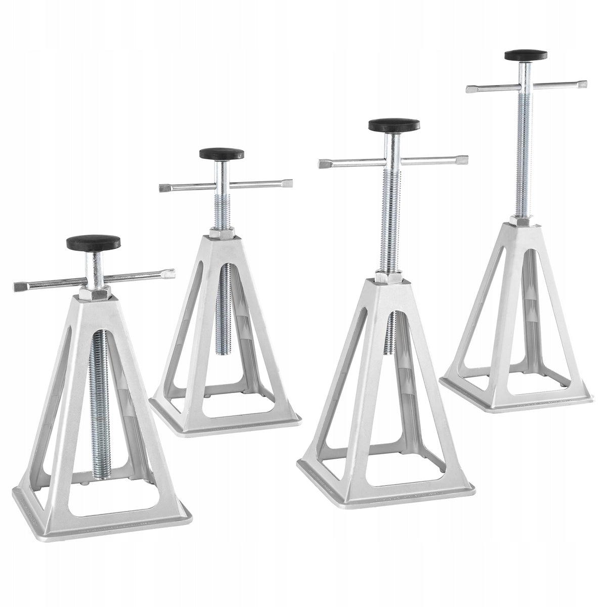 VEVOR 4-PIECE 2.72T ADJUSTABLE LIFT CART HEAVY DUTY