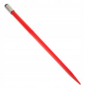 VEVOR HAY BALE SPEAR 49 INCH HEAVY DUTY 4500 LBS SPRING STEEL RED