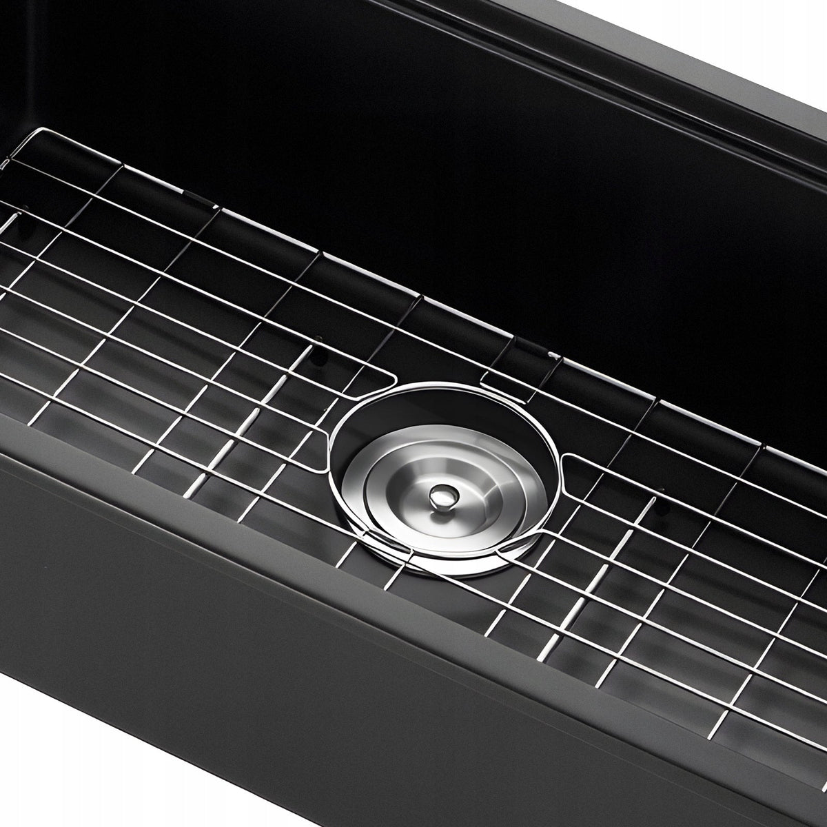 GRANITE KITCHEN SINK VEVOR 762X457X230 MM UNDERMOUNT BLACK PREMIUM