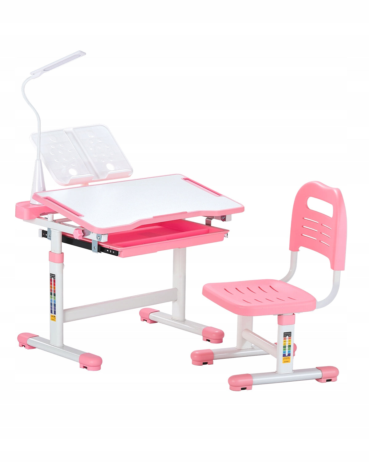 VEVOR KIDS DESK SET ADJUSTABLE ERGONOMIC DESK & CHAIR