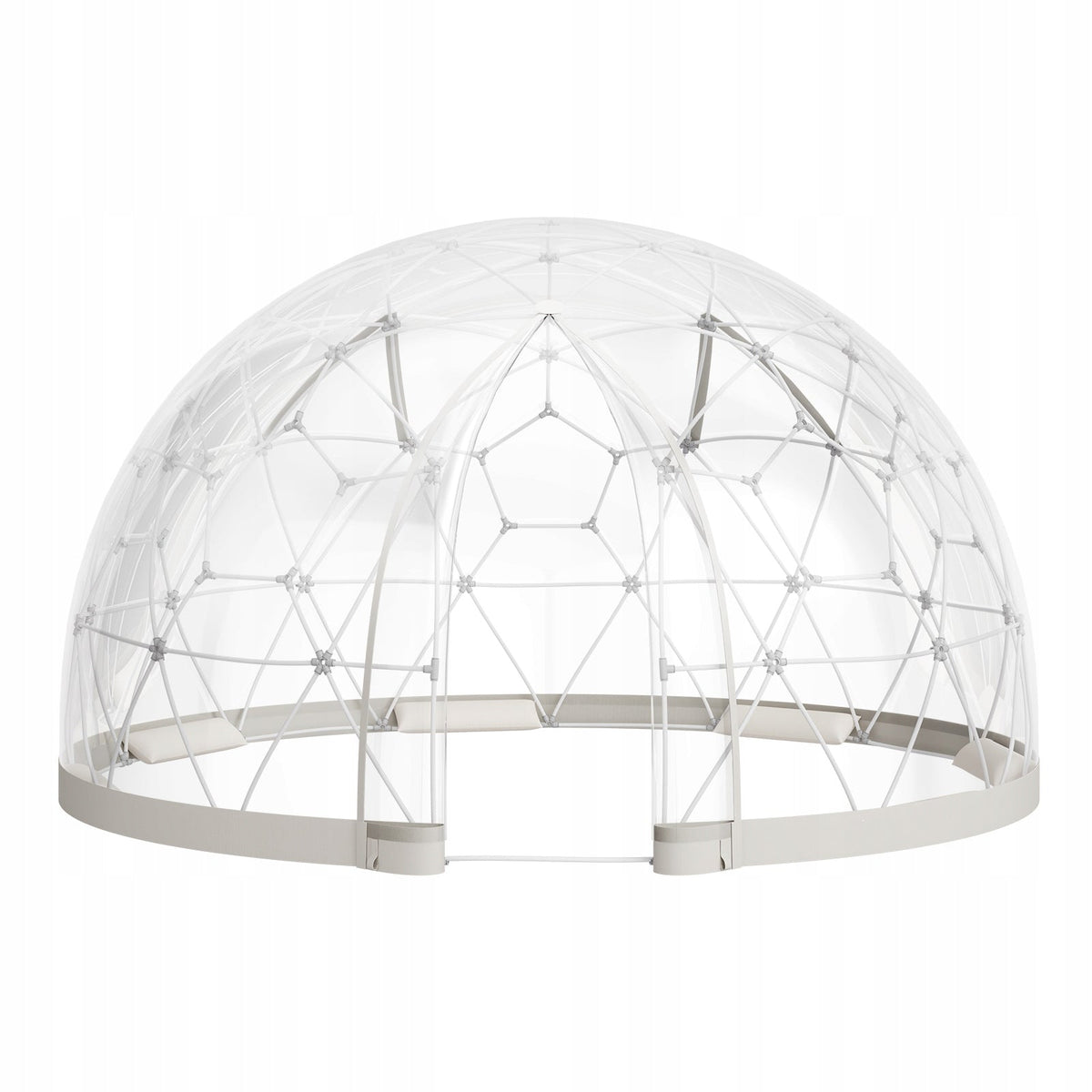 VEVOR GARDEN DOME TENT TRANSPARENT 2.9X1.7M FOR 2-4 PEOPLE STRONG