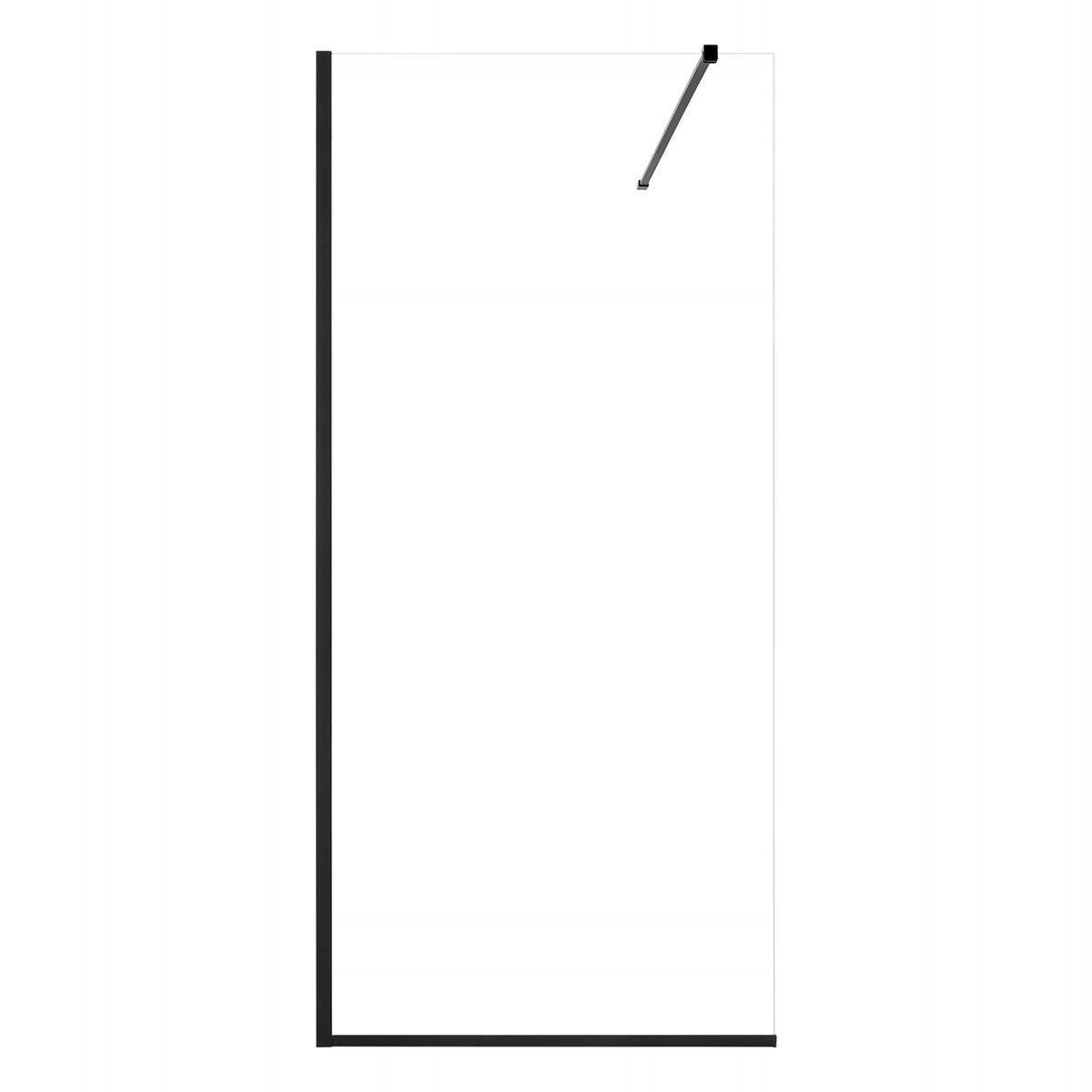 VEVOR FIXED GLASS SHOWER SCREEN 864X1870 MM SEMI-FRAMED PREMIUM