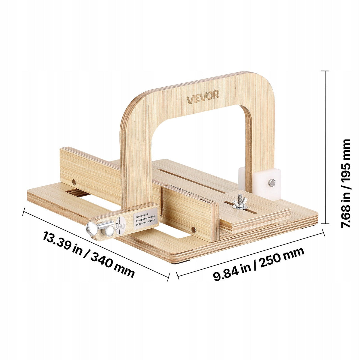 PROFESSIONAL VEVOR SOAP CUTTER ADJUSTABLE THICKNESS SOLID WOODEN