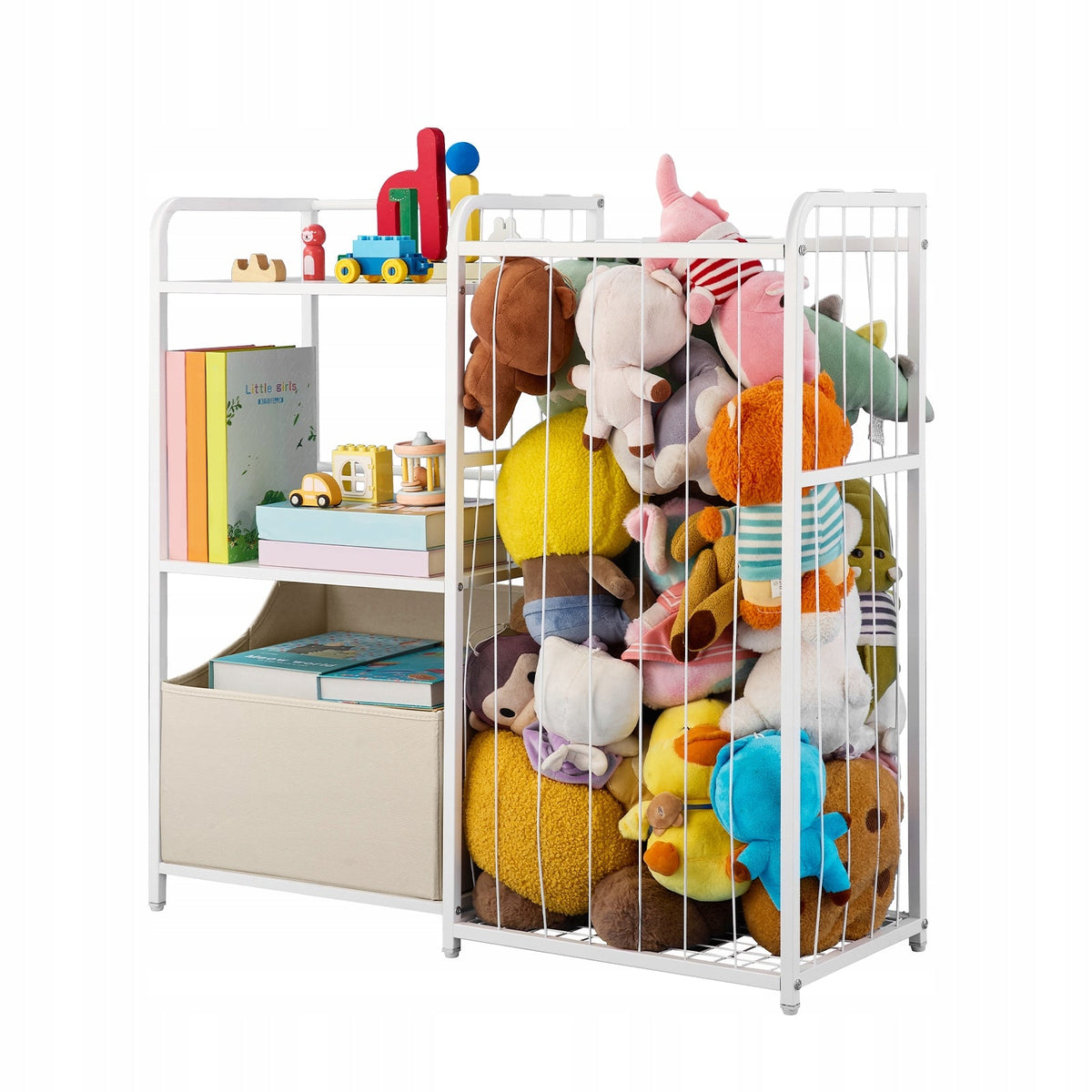 VEVOR KIDS SHELF WITH TOY STORAGE 2-TIER STURDY