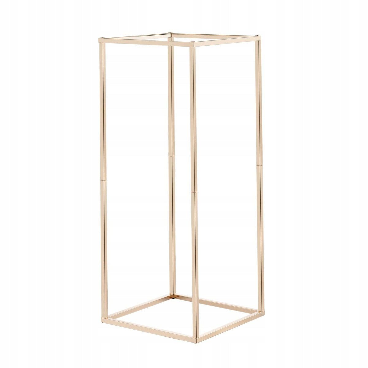 VEVOR 10 PCS WEDDING FLOWER STAND 250X250X600 MM GOLD SOLID