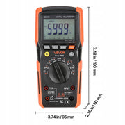VEVOR DIGITAL TRMS 6000 AC DC CLAMP METER