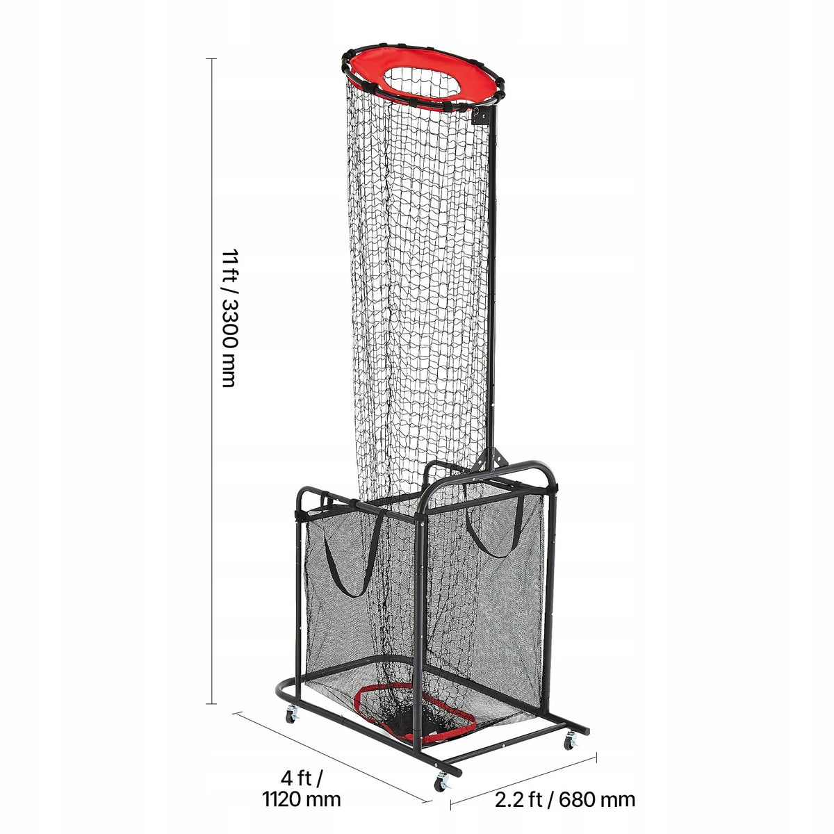 PROFESSIONAL VEVOR VOLLEYBALL TRAINING NET ADJUSTABLE HEIGHT ANGLE