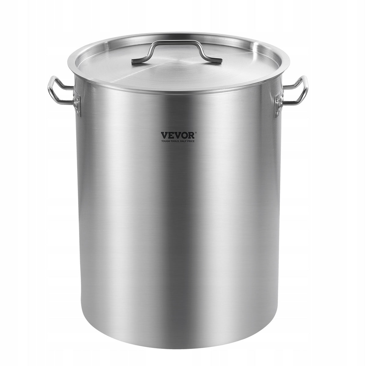 VEVOR 34L 36QT Stainless Steel Stock Pot with Basket and Lid