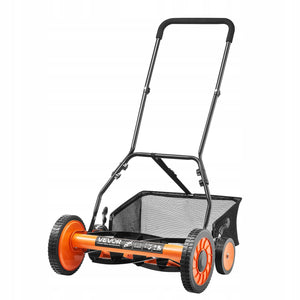 VEVOR PROFESSIONAL CYLINDER LAWN MOWER 450 MM 5 BLADES 35-62 MM ADJUSTMENT