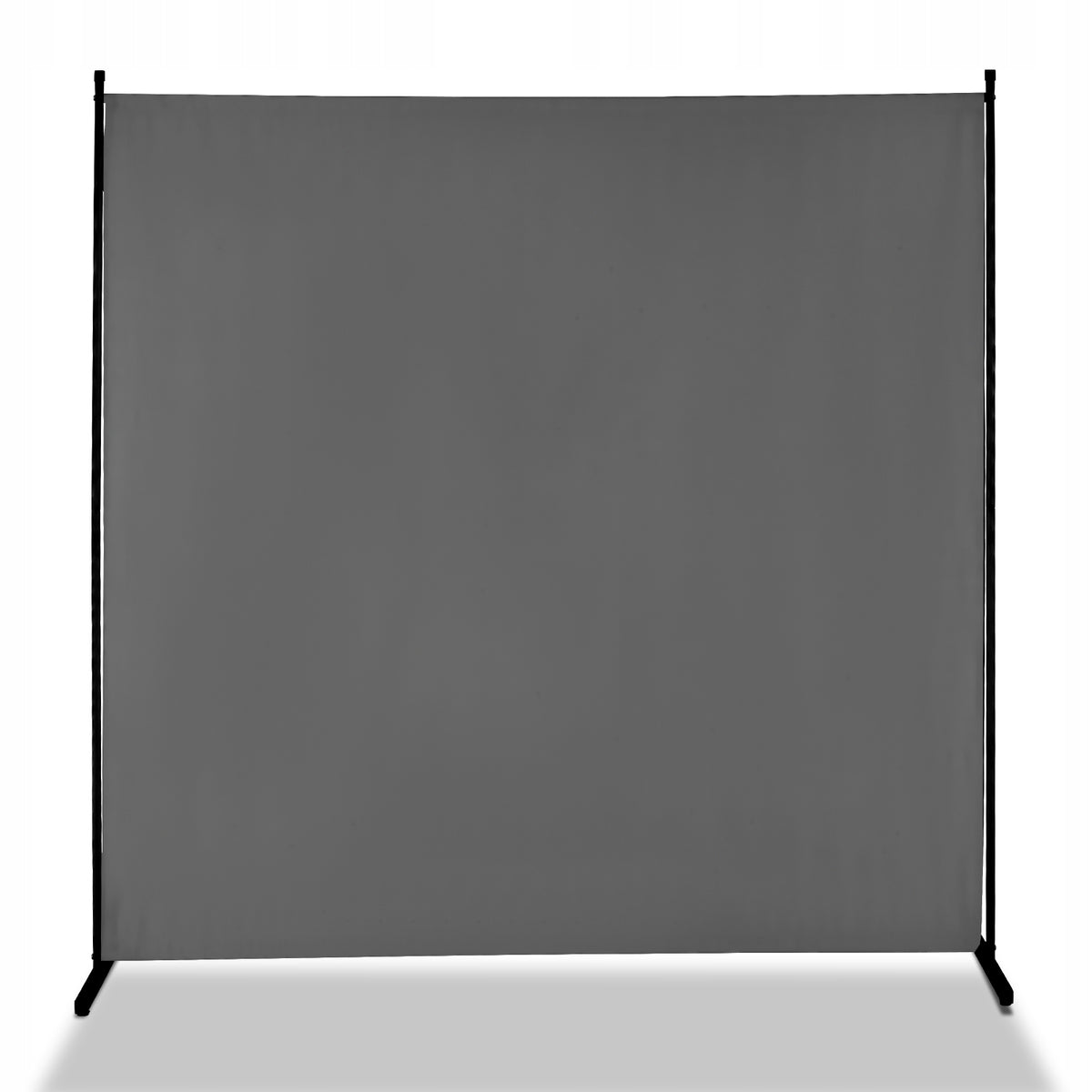 VEVOR ROOM DIVIDER 1 PANEL 180 CM GREY STURDY FRAME OXFORD