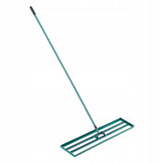 PROFESSIONAL VEVOR GRASS RAKE 1219X254 MM WITH BASE AND LONG HANDLE
