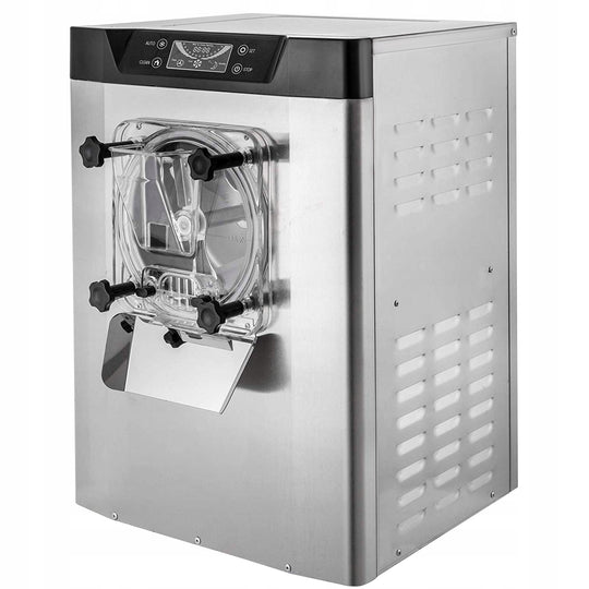 VEVOR COMMERCIAL ICE CREAM MACHINE 16-20L H 1400W STAINLESS STEEL LCD