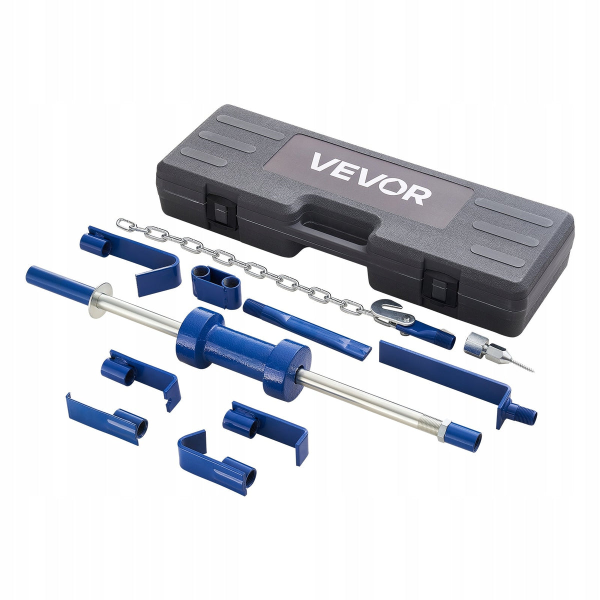 VEVOR DENT REPAIR KIT 5.9KG 14-IN-1 SLIDE HAMMER CASE