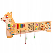 VEVOR KIDS' ACTIVITY WALL FOR AGES 3-12, 12 PREMIUM MONTESSORI GAMES