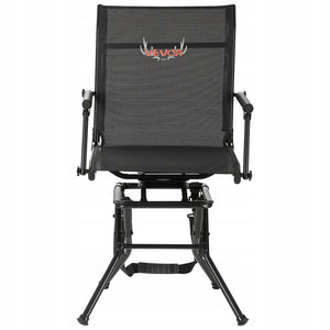 VEVOR FOLDING CAMPING FISHING CHAIR 360 ROTATING STRONG 136KG