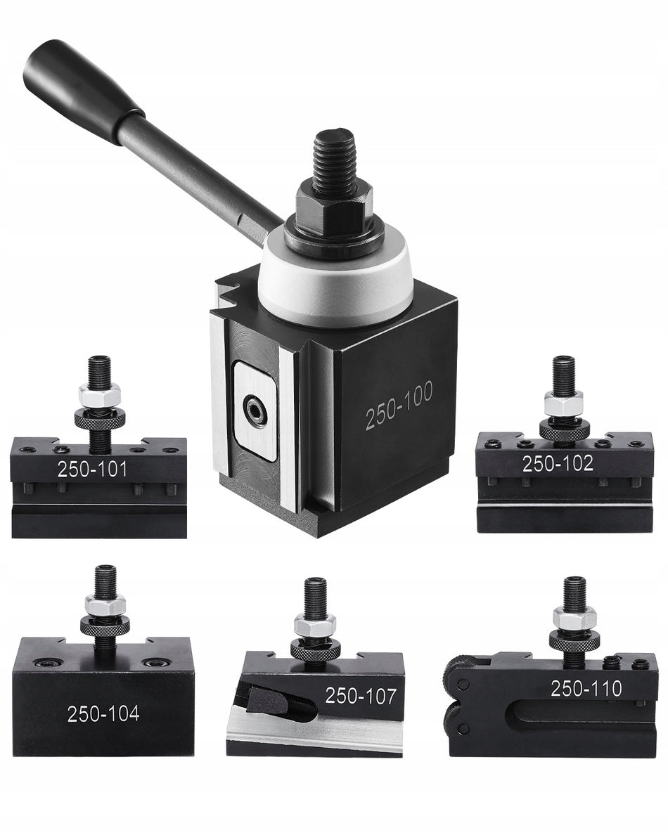 VEVOR 6-PIECE QUICK CHANGE TOOL POST SET