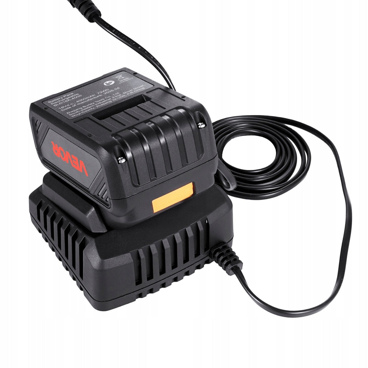 VEVOR BATTERY KIT 20V 4.0AH 4000MAH CHARGER MAKITA COMPACT