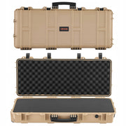 VEVOR HARD RIFLE CASE WITH KEY LOCK, WATERPROOF IP67, ROBUST