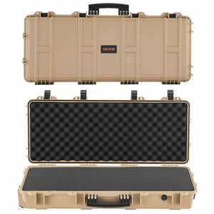 VEVOR HARD RIFLE CASE WITH KEY LOCK, WATERPROOF IP67, ROBUST
