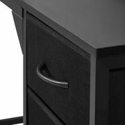 VEVOR COMPUTER DESK WITH SMART LED LIGHTS 120 CM STRONG
