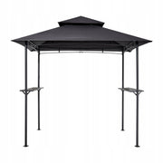 VEVOR BBQ GAZEBO 2430X1500X2500 MM TWO-TIER ROOF STRONG STEEL