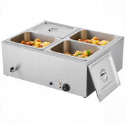 VEVOR PROFESSIONAL COMMERCIAL FOOD WARMER 4 CONTAINERS 1500W