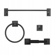 VEVOR BATHROOM ACCESSORY SET SUS201 STAINLESS STEEL 4 PIECES