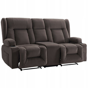 VEVOR DOUBLESEAT ELECTRIC RECLINER SOFA WITH MASSAGE FUNCTION