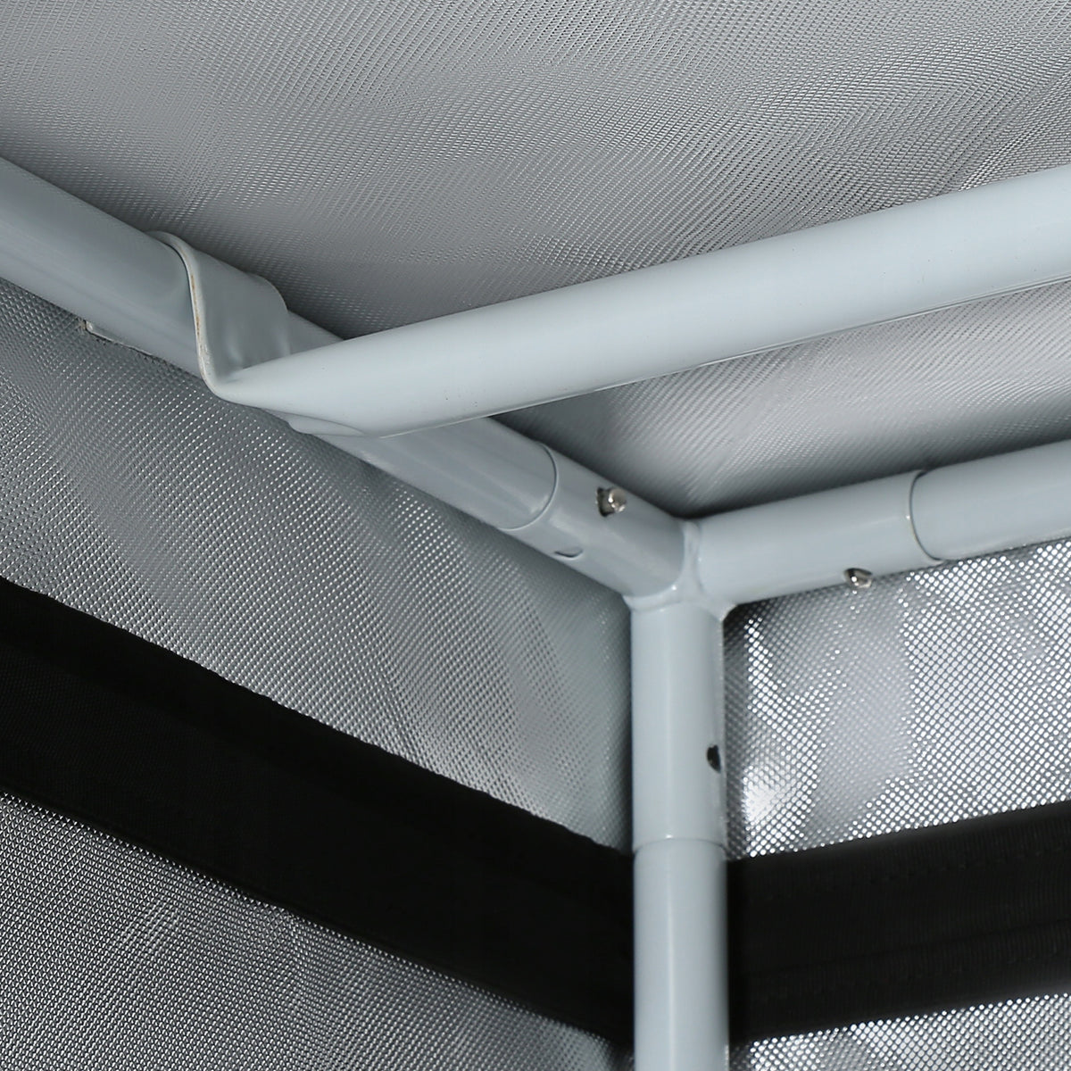 VEVOR GROW BOX 122X122X203 CM STRONG 22 MM STEEL FRAME PREMIUM TENT FOR