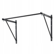 VEVOR Heavy Duty Wall Mounted Pull Up Bar Adjustable 440LBS Black