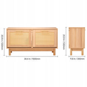 VEVOR SHOE BENCH WITH SHELF 100X30X53 CM STRONG FOR HALLWAY NATURAL