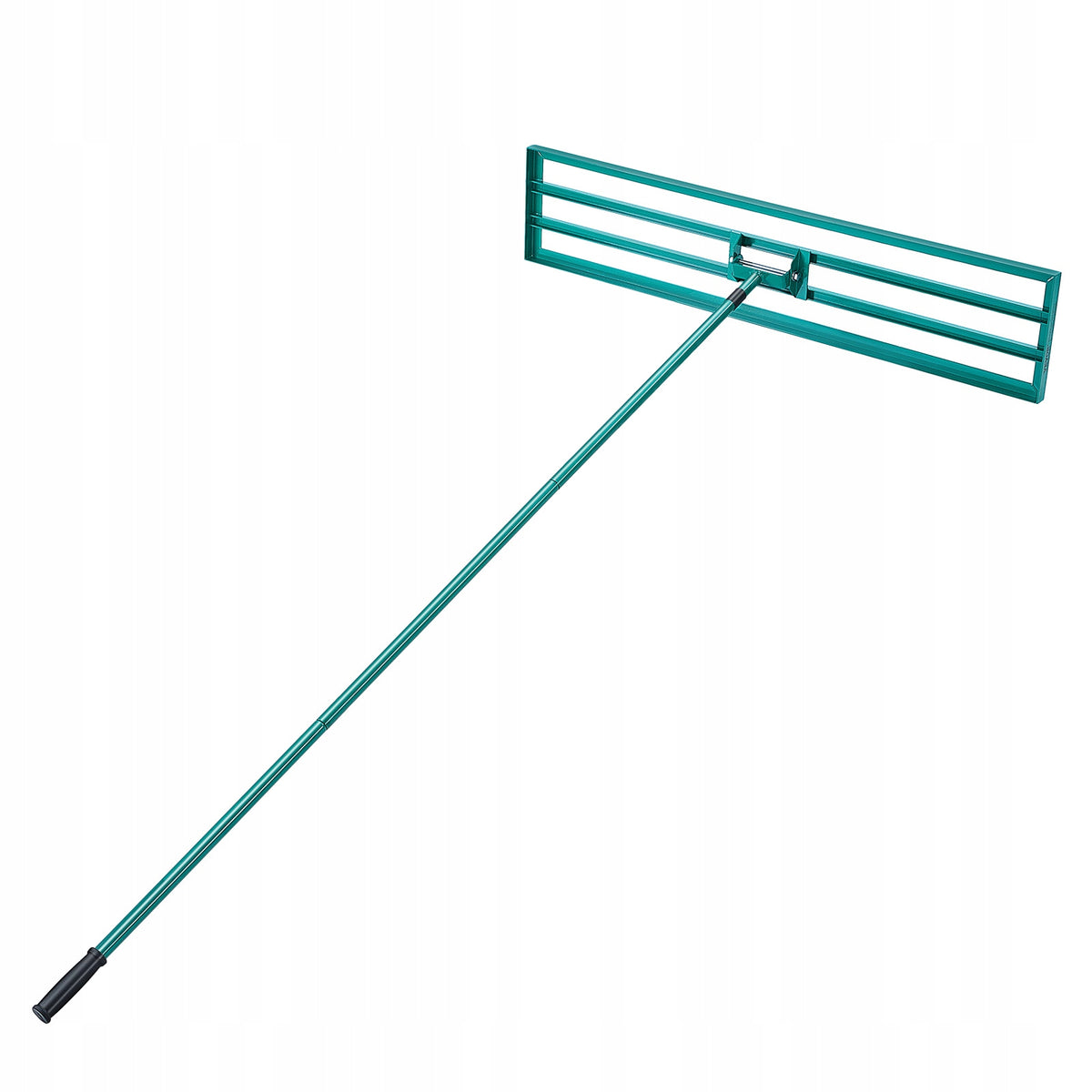 PROFESSIONAL VEVOR GRASS RAKE 1219X254 MM WITH BASE AND LONG HANDLE