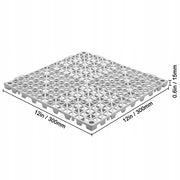 VEVOR INTERLOCKING HEAVY-DUTY FLOOR TILES 12 PCS PVC NON-SLIP