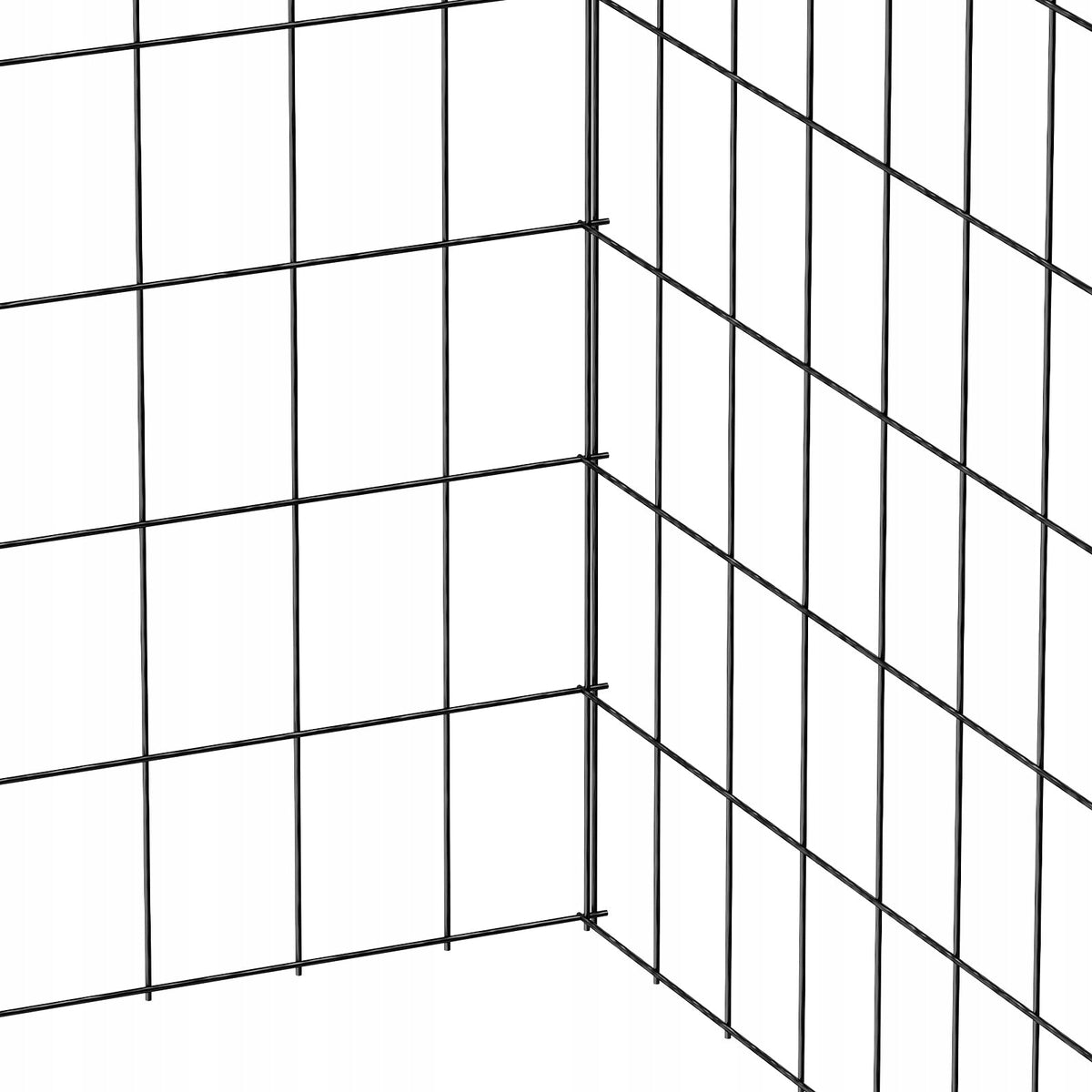 VEVOR GARDEN FENCE 61CM X 7.62M GALVANIZED MESH 5.08X7.62CM