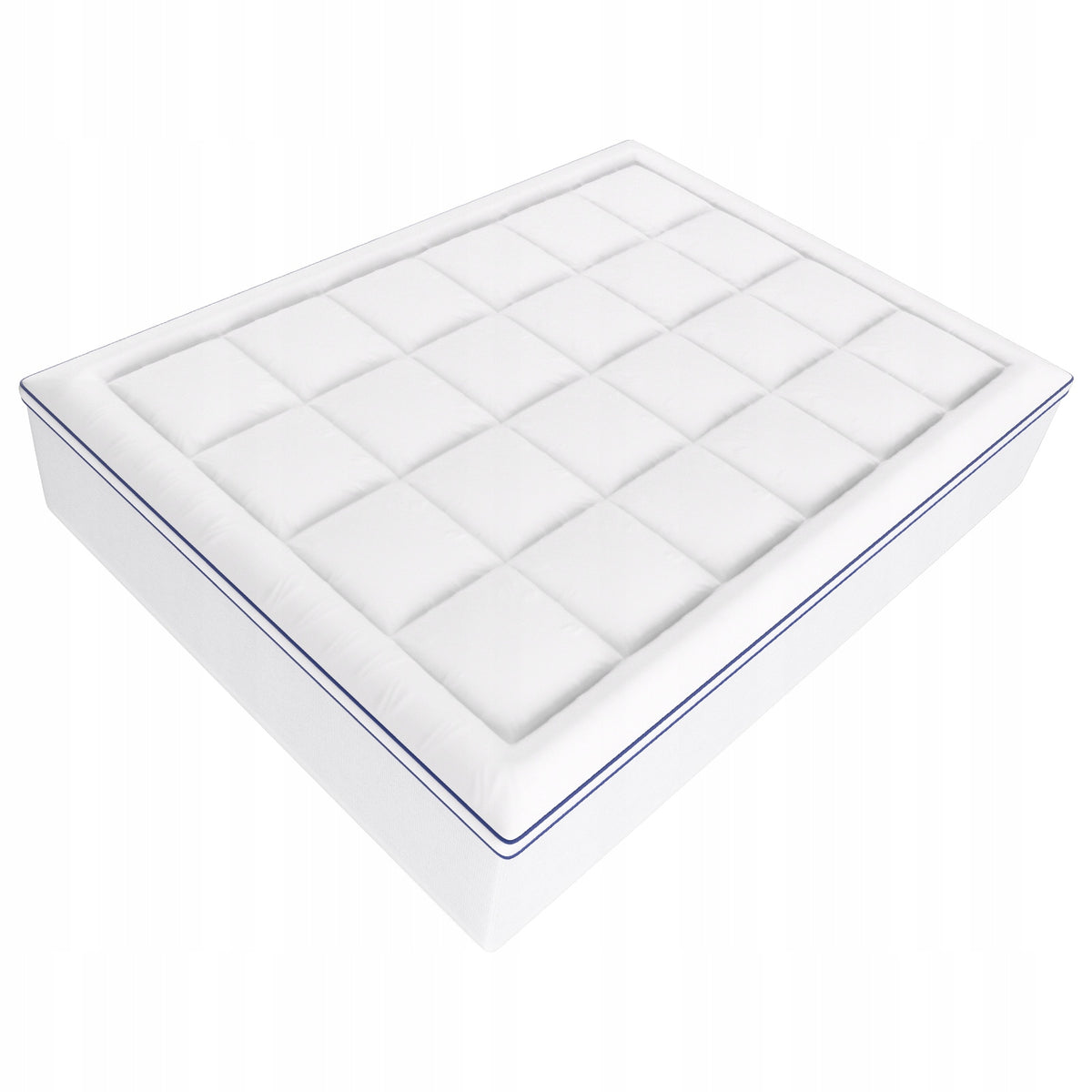 VEVOR PREMIUM MEMORY FOAM MATTRESS TOPPER 3 QUEEN 1524X2032MM