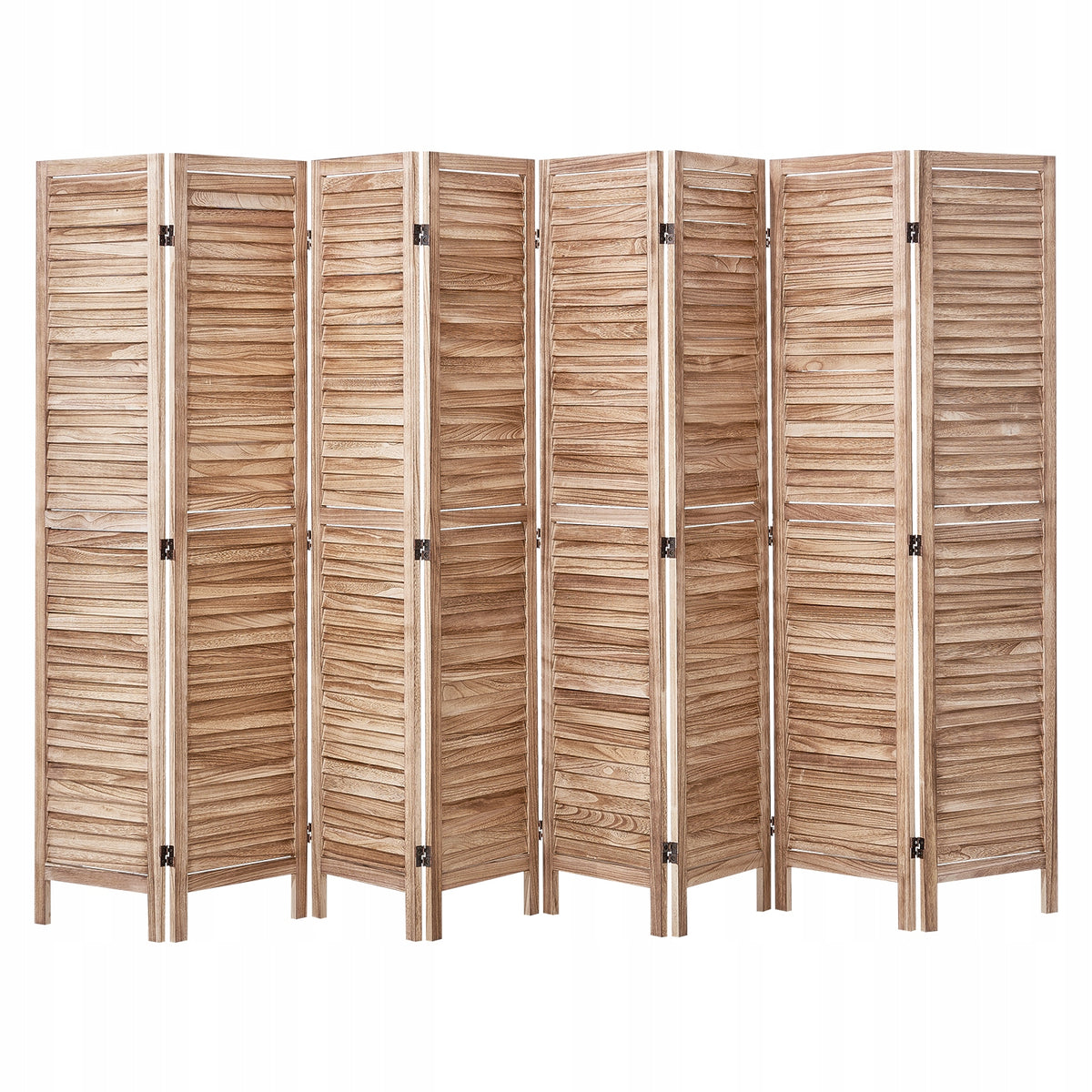 VEVOR 8-PANEL WOODEN FOLDING ROOM DIVIDER STURDY TOP QUALITY