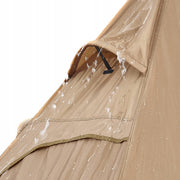 VEVOR 2-PERSON TIPI TENT PORTABLE WINTER WATERPROOF WITH CONNECTOR