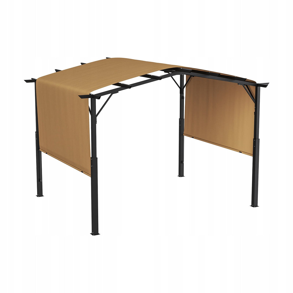 VEVOR 3x3 M ARCHED PERGOLA WATERPROOF GAZEBO STURDY