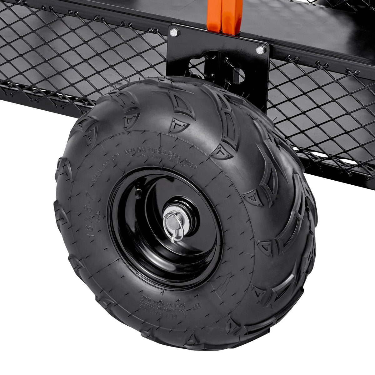 VEVOR DUMP TRAILER 725 KG 22 CU FT STEEL ATV UTV STRONG SOLID