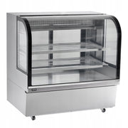 VEVOR CAKE DISPLAY REFRIGERATOR 505L 2-TIER COMMERCIAL LED STAINLESS STEEL