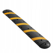 VEVOR 183CM HEAVY DUTY CABLE PROTECTOR RAMP 2-CHANNEL RUBBER CABLE RAMP WEIGHT CAPACITY