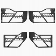VEVOR JEEP TUBULAR DOORS 4-DOOR HEAVY DUTY STEEL WITH MIRRORS FOR WRANGLER