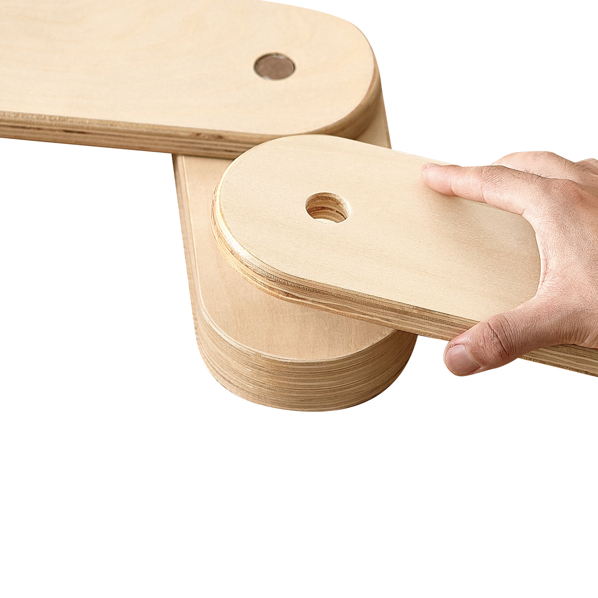 VEVOR WOODEN BALANCE BEAM SET 3 BOARDS STRONG BAG MONTESSORI GIFT