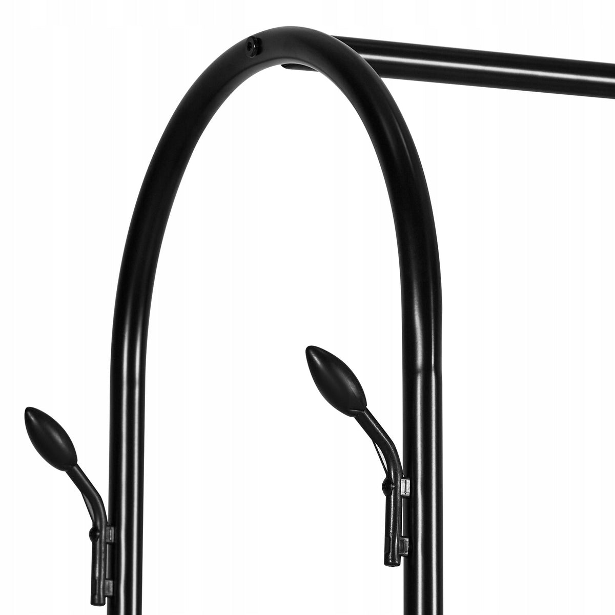 PROFESSIONAL VEVOR CLOTHES RACK ON WHEELS WITH RAIL AND 3 SHELVES