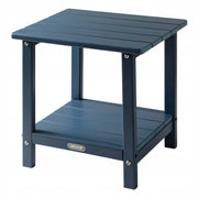 VEVOR HDPE GARDEN SIDE TABLE 45X38X44 CM STRONG BLUE