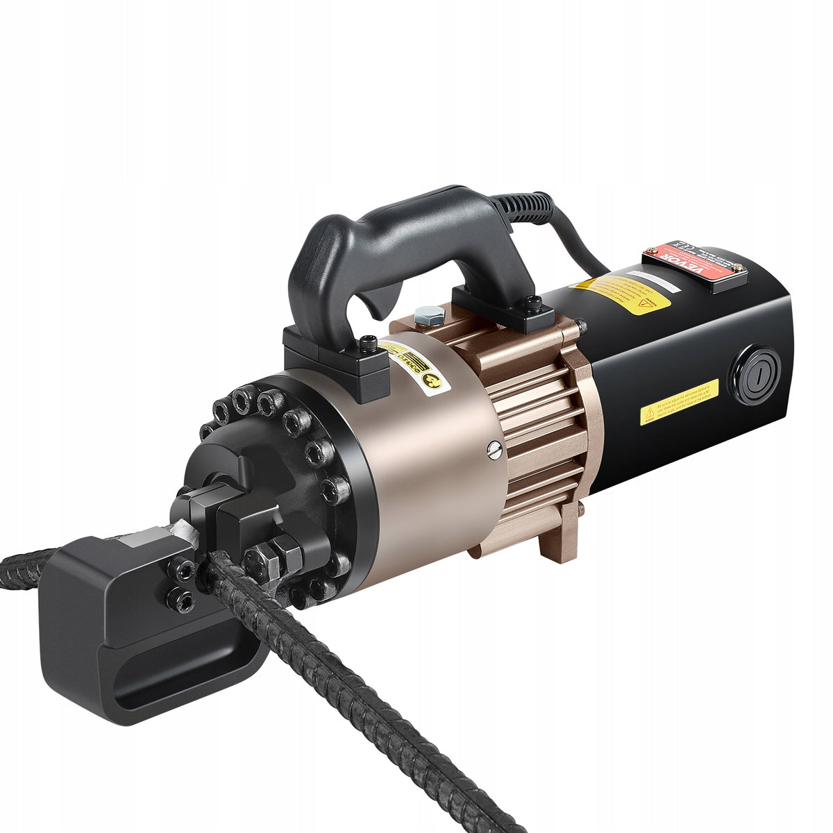 VEVOR 2000W 5-28MM ELECTRIC-HYDRAULIC REBAR CUTTER - ROBUST