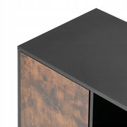 VEVOR WOODEN MOBILE OFFICE FILING CABINET WITH OPEN SHELVES