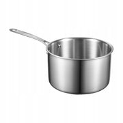 VEVOR 3.79 L SAUCEPAN WITH GLASS LID SOUP POT STRONG STEEL